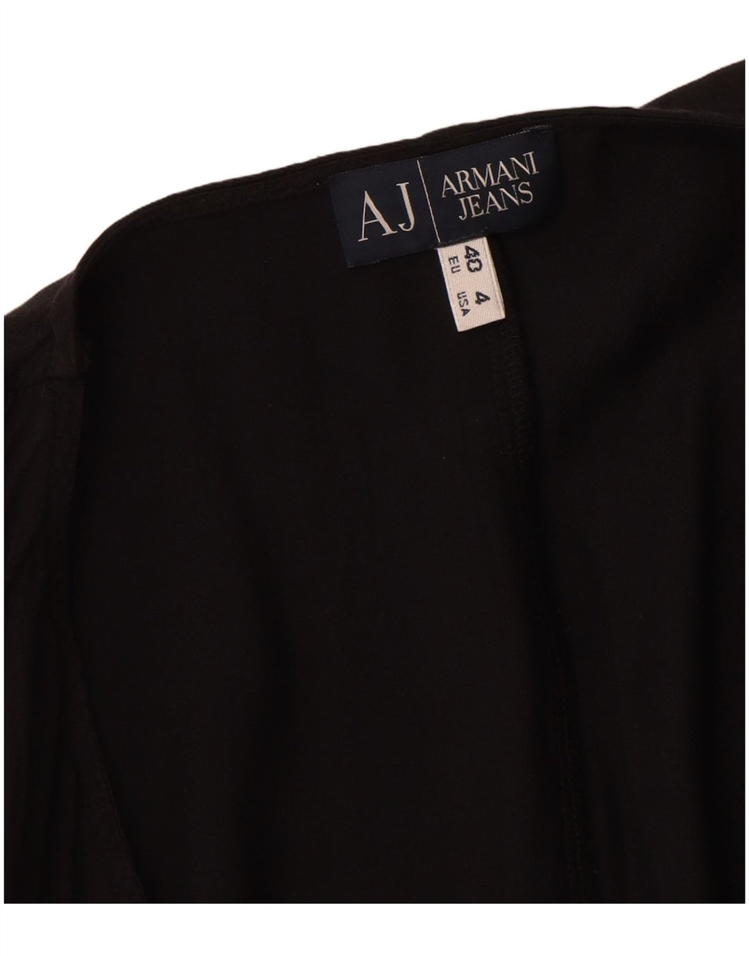 Armani Jeans Γυναικείο Αμάνικο Playsuit EU 40 Medium Black Viscose