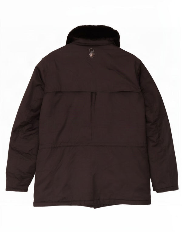 Piero Guidi Ανδρικό Utility Jacket UK 44 2XL Μαύρο βαμβακερό
