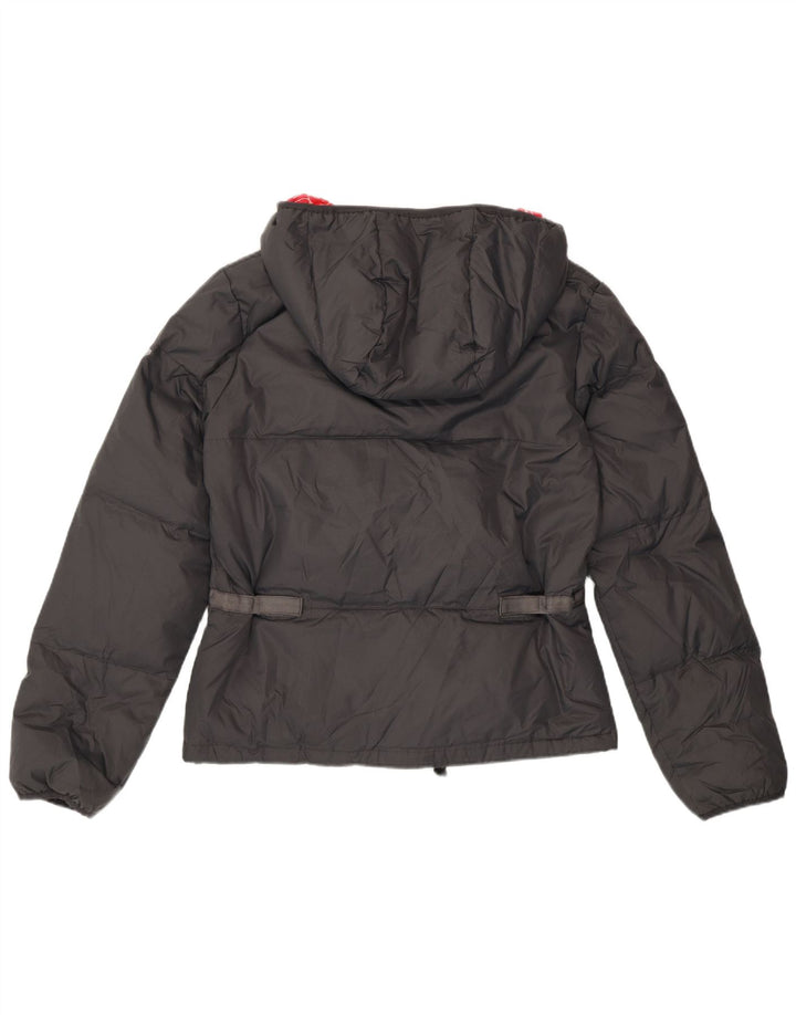 Roxy γυναικείο μπουφάν με κουκούλα Loose Fit padded UK 3 XS Black Polyamide