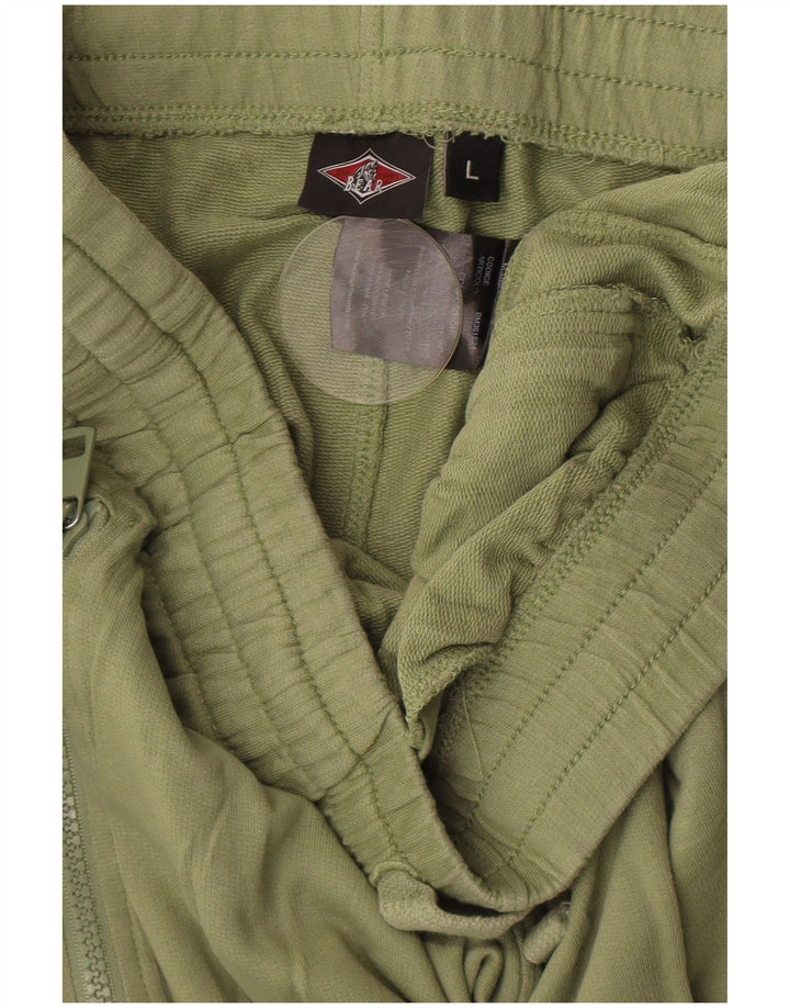 Bear Ανδρική φόρμα Cargo Παντελόνι Joggers Μεγάλο Χακί Βαμβακερό
