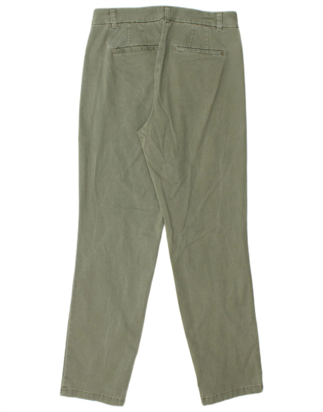 MONSOON Γυναικείο ίσιο παντελόνι Chino UK 12 Medium W32 L28 Khaki