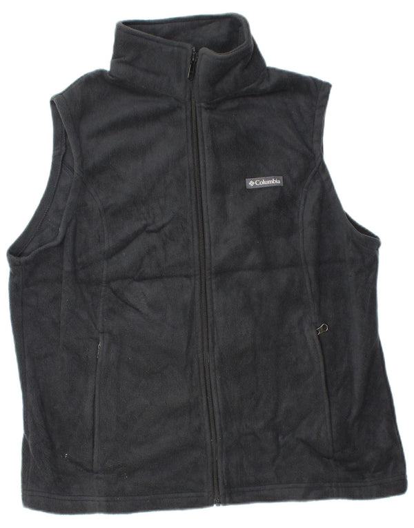 COLUMBIA Γυναικείο Fleece Gilet UK 18 XL Μαύρος Πολυεστέρας