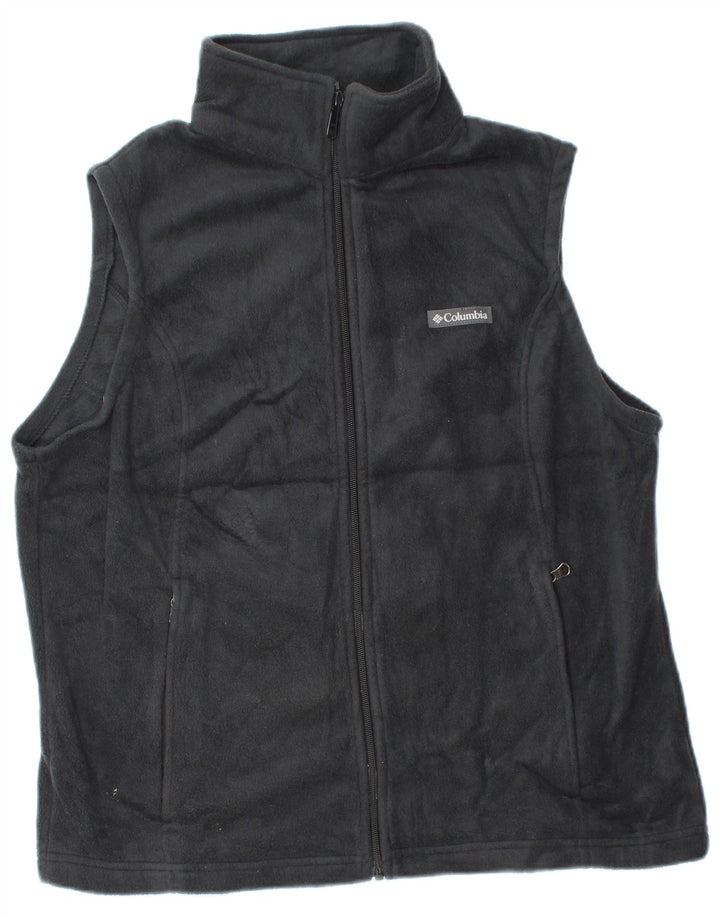 COLUMBIA Γυναικείο Fleece Gilet UK 18 XL Μαύρος Πολυεστέρας