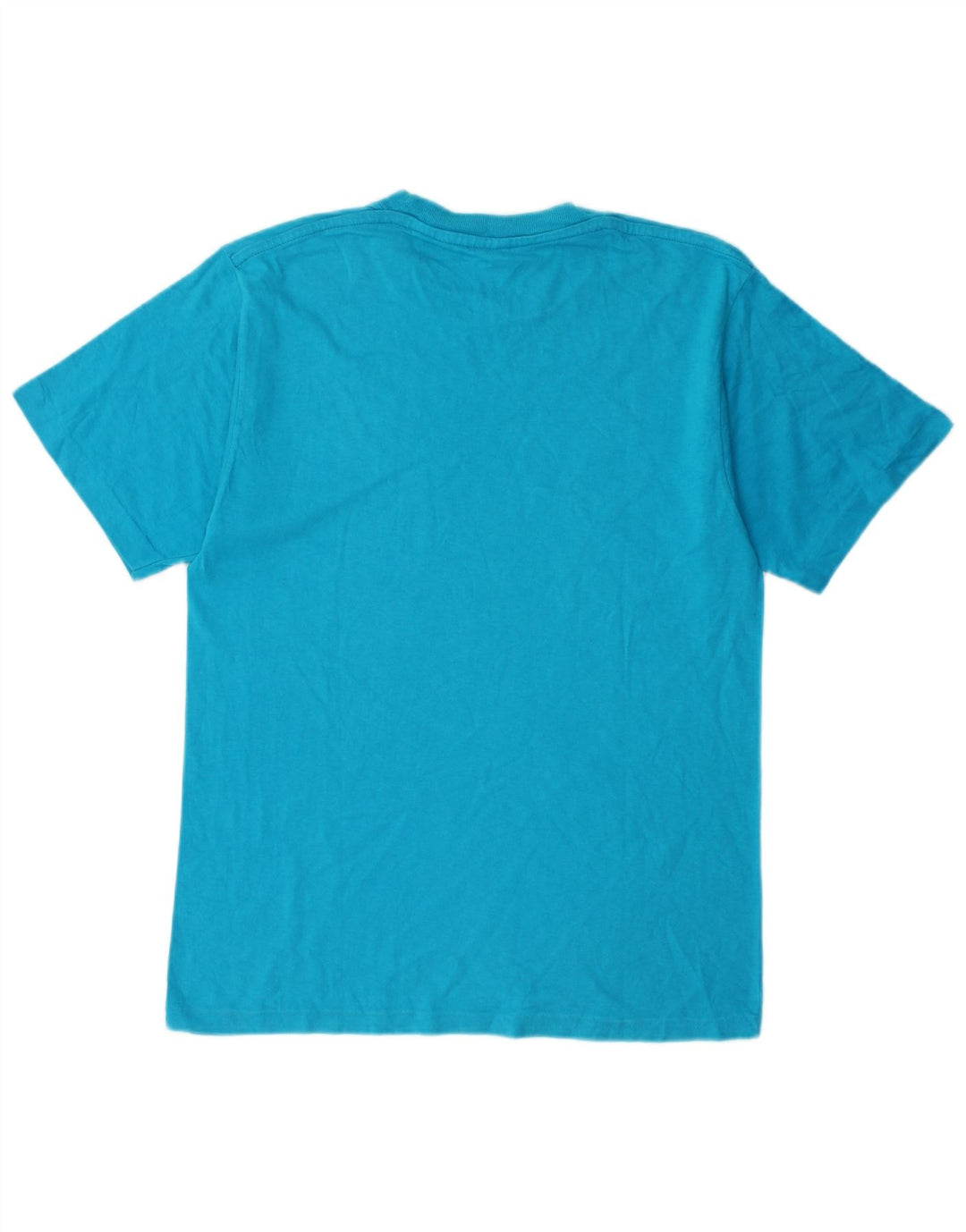 Ανδρικό γραφικό T-Shirt Champion Top από μεσαίο μπλε βαμβακερό