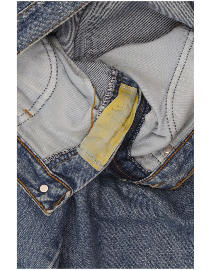 Ανδρικό τζιν WRANGLER ίσιο W28 L30 Μπλε βαμβακερό