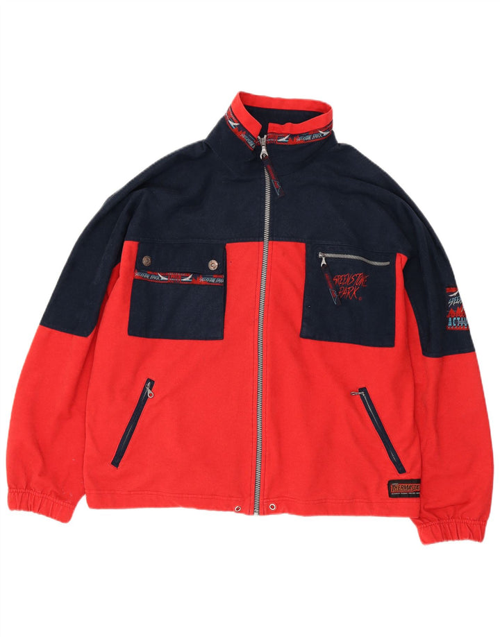 Ανδρική φόρμα Sreekstone Park Top Jacket XL Red Colourblock