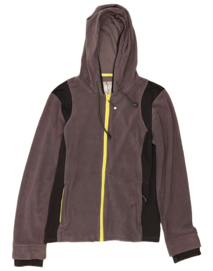 Γυναικείο Fleece Jacket BKE UK 14 Medium Grey Colorblock Polyester