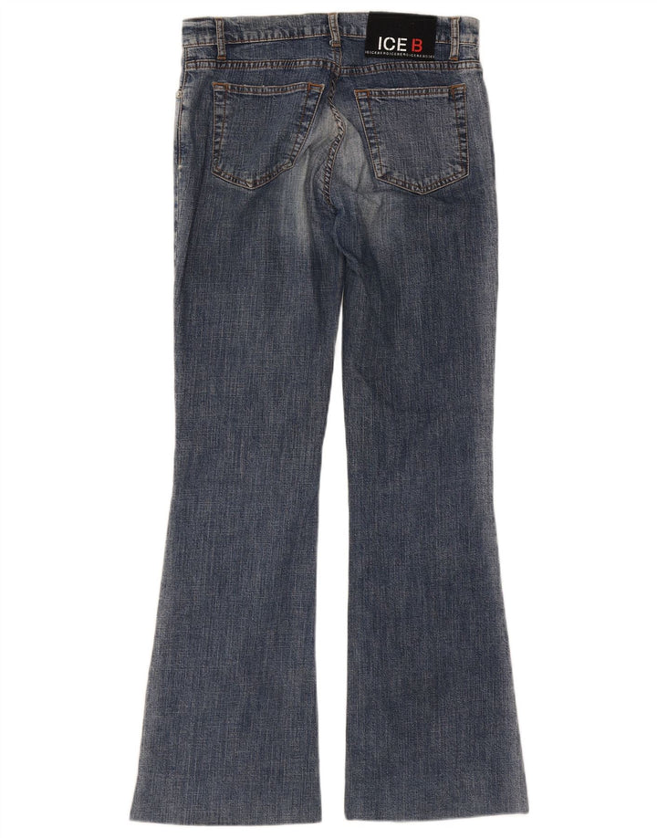 Iceberg Womens Flared Jeans W30 L30 Blue