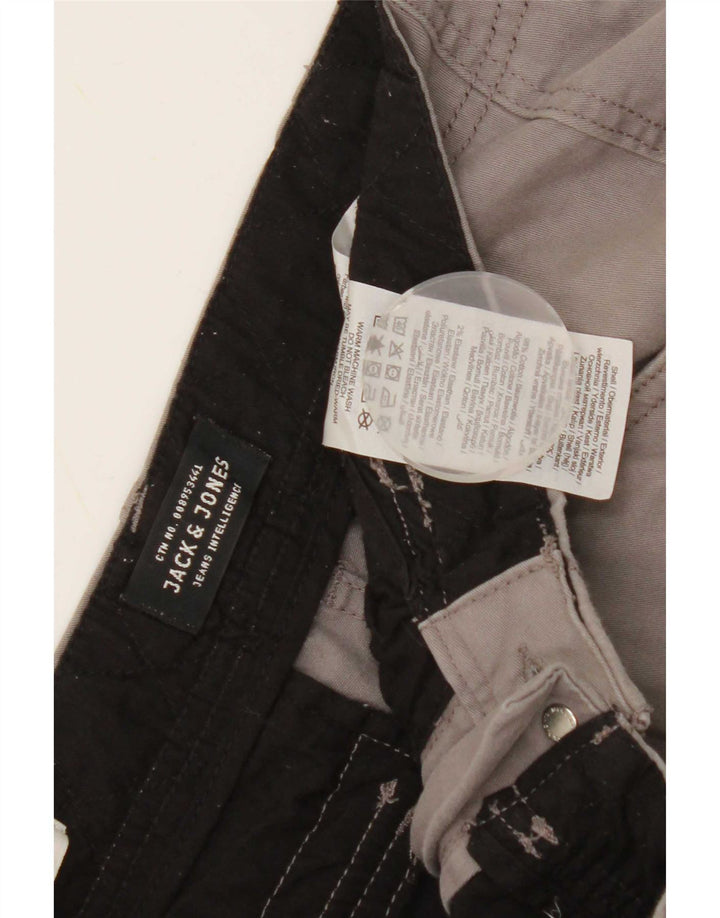 Jack & Jones Ανδρικό σορτς Cargo Comfort Fit Small W29 Γκρι βαμβακερό