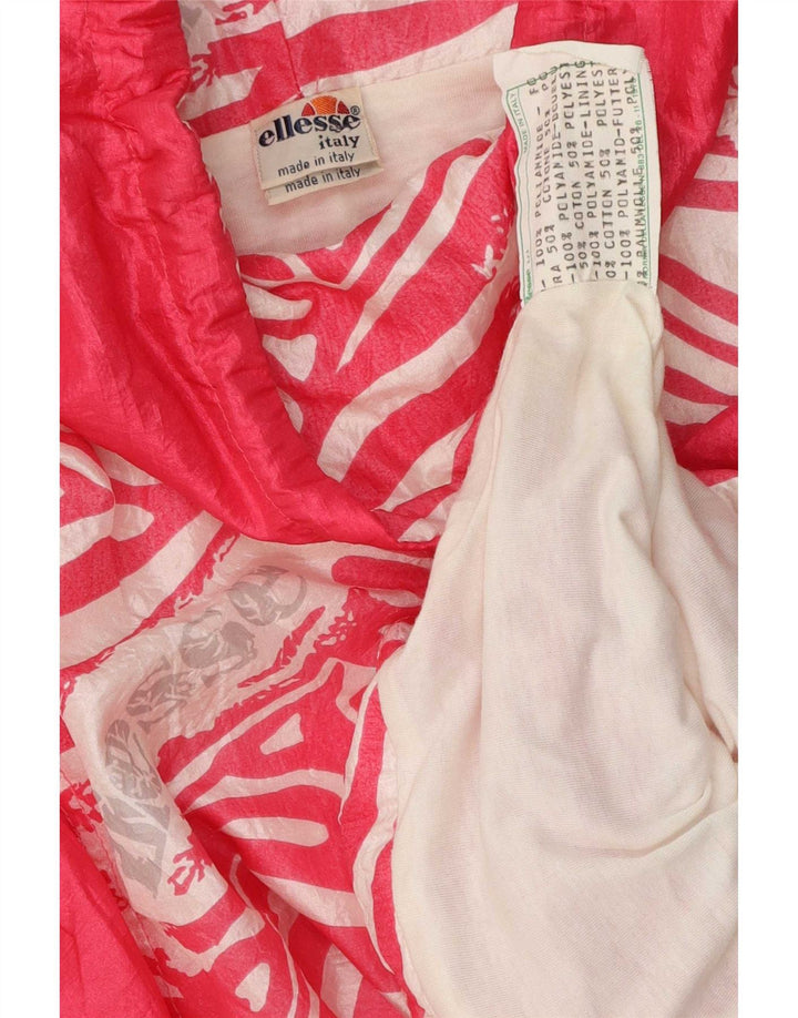 Ellesse γυναικεία πουλόβερ αθλητική φόρμα Top Jacket UK 22 3XL Pink Animal Print