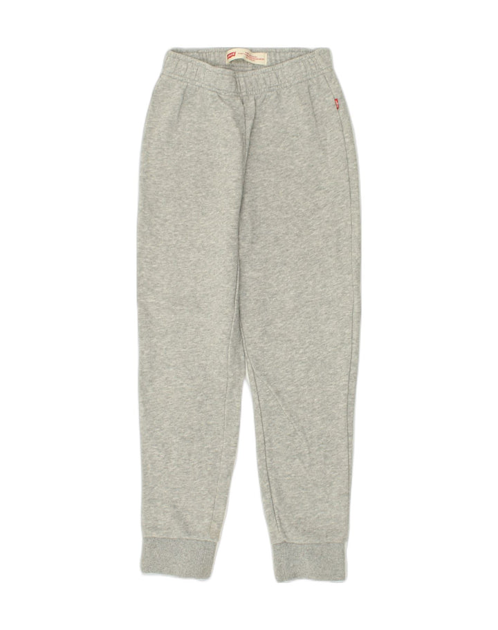 LEVI'S Girls Tracksuit Trousers Joggers 7-8 Years Large Grey Cotton | Vintage Levi's | Thrift | Second-Hand Levi's | Used Clothing | Messina Hembry 