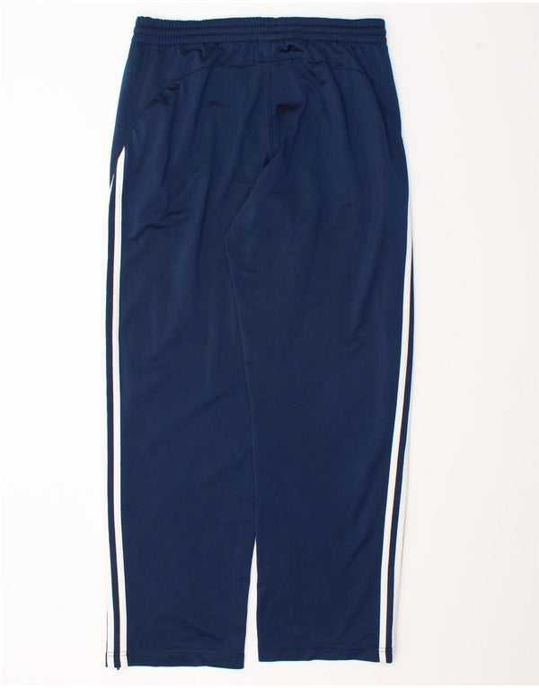 Adidas Mens Tracksuit Trousers Large Navy Blue Polyester