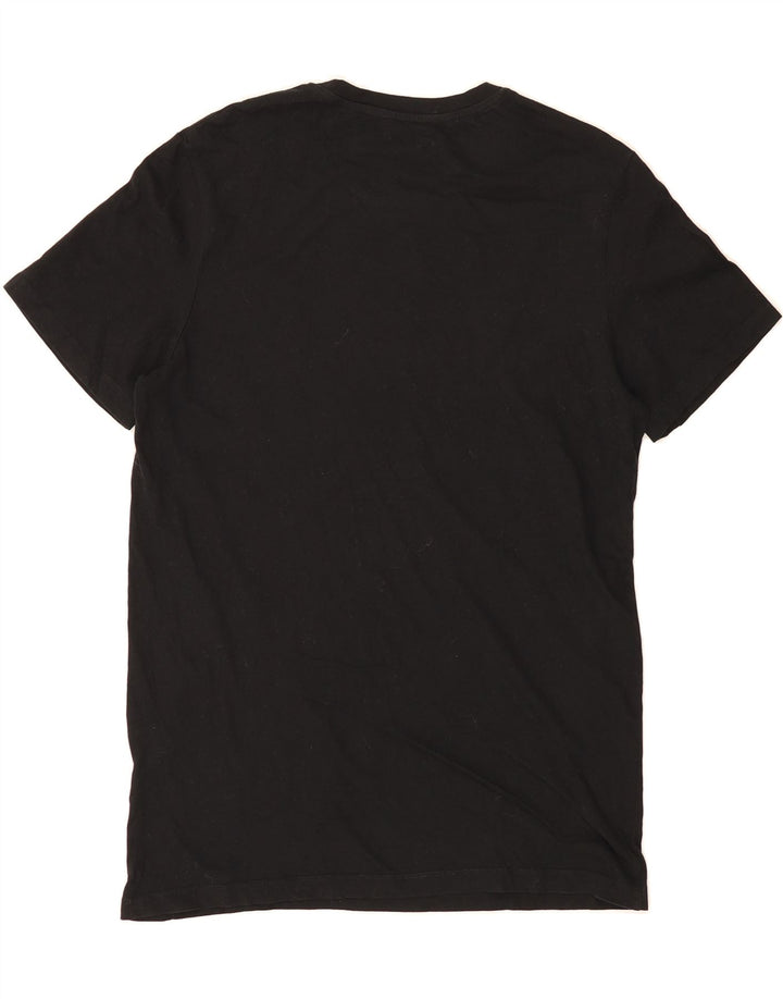 JACK & JONES Mens Core Graphic T-Shirt Top Large Black Cotton Vintage Jack & Jones and Second-Hand Jack & Jones from Messina Hembry 