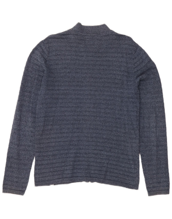 Jack & Jones Ανδρική ζακέτα πουλόβερ Small Navy Blue ριγέ