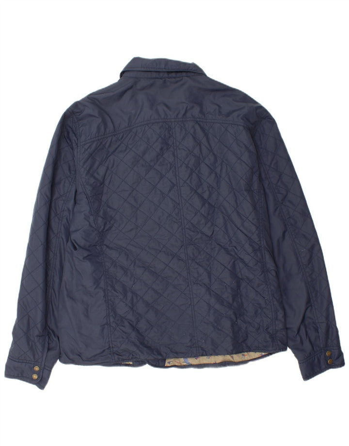 JOULES Ανδρικό καπιτονέ μπουφάν UK 40 Large Navy Blue Polyamide