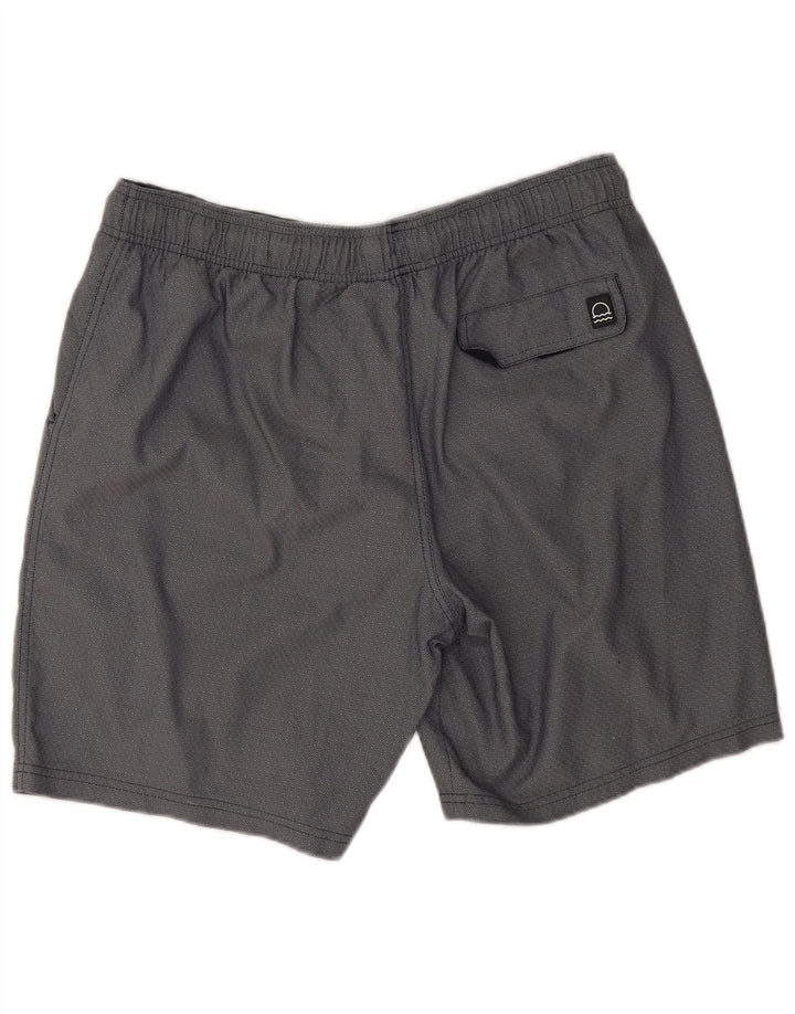 Ανδρικό αθλητικό σορτς Marks & Spencer Μεγάλο μπλε Navy γεωμετρικό βαμβακερό