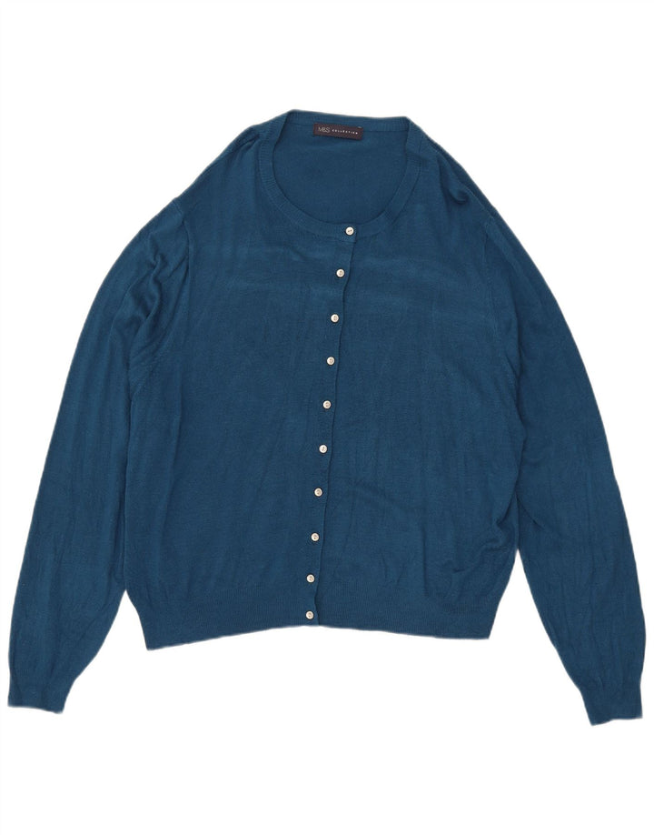 Marks & Spencer Γυναικεία Ζακέτα πουλόβερ UK 18 XL Μπλε