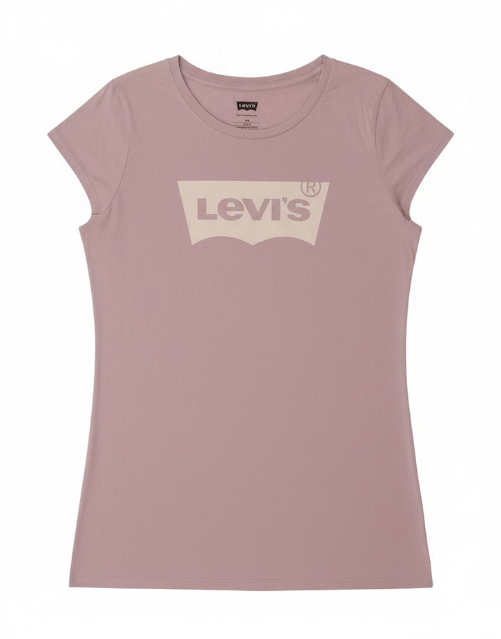 LEVI'S Girls Graphic T-Shirt Top 15-16 Years Purple