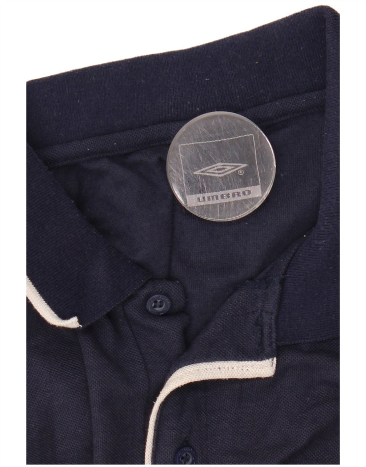 Ανδρικό πουκάμισο Umbro Polo 2XL Navy Blue Polyester