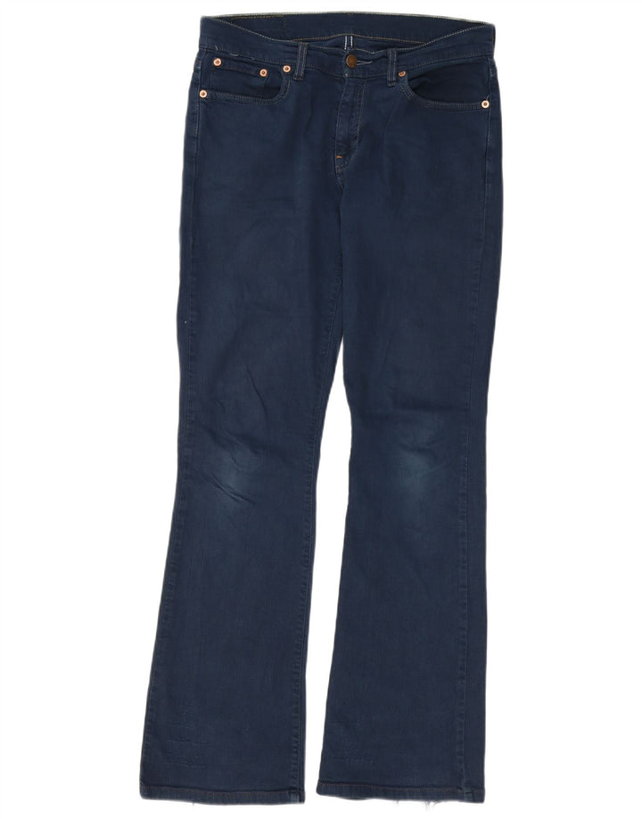 Γυναικείο τζιν LEVI'S Bootcut W30 L32 Navy Blue Cotton