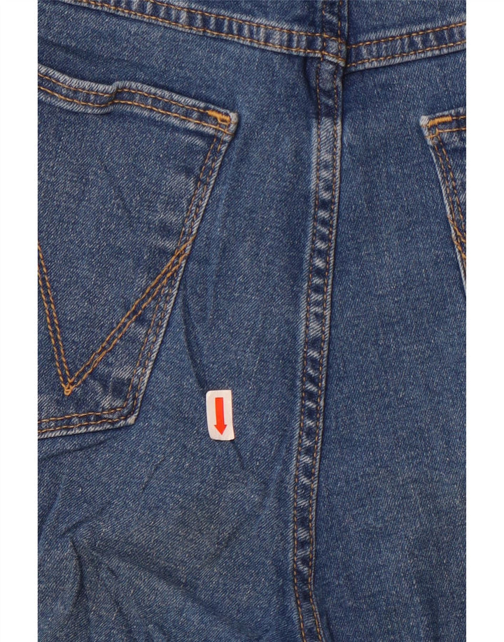 Γυναικείο ψηλόμεσο τζιν σορτς Wrangler US 16 2XL W34 Μπλε