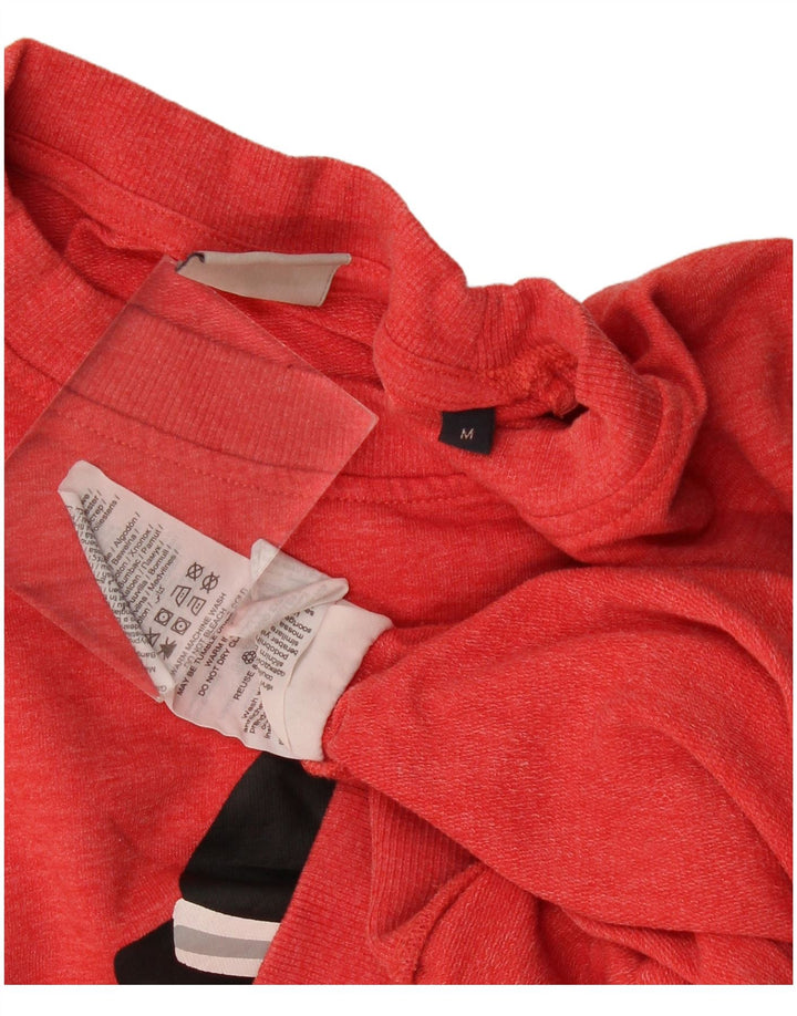 Jack & Jones Ανδρικό γραφικό φούτερ Jumper Μεσαίο κόκκινο πολυεστέρα χειμώνα