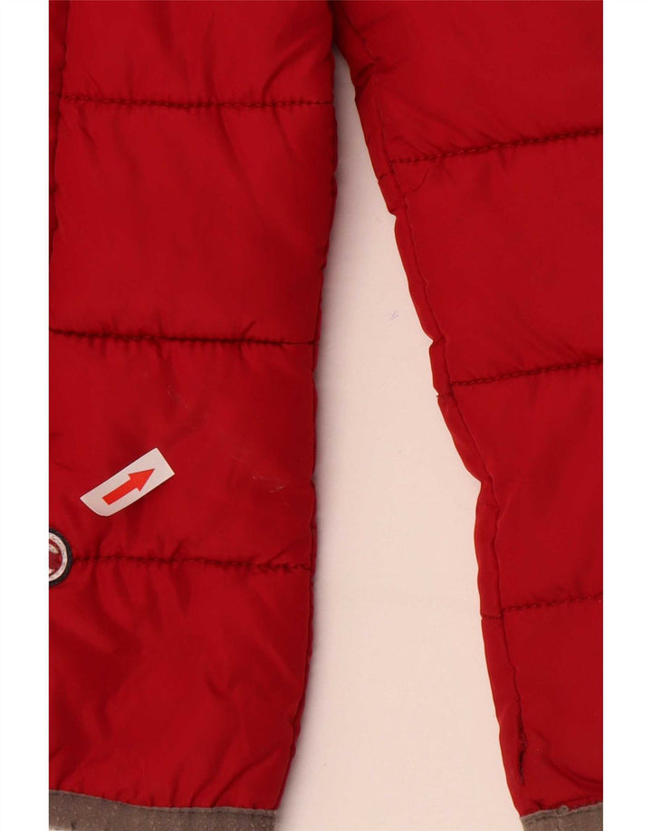 Colmar Boys Hooded Jacket 15-16 Years 2XL Red Polyester