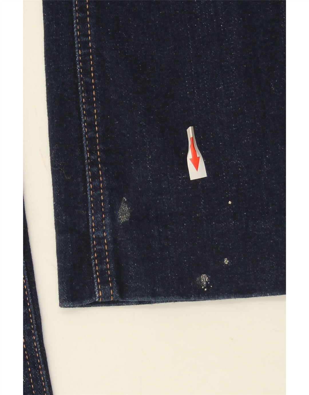 Zara Γυναικεία μποτάκια τζιν EU 38 Small W28 L29 Navy Blue Cotton