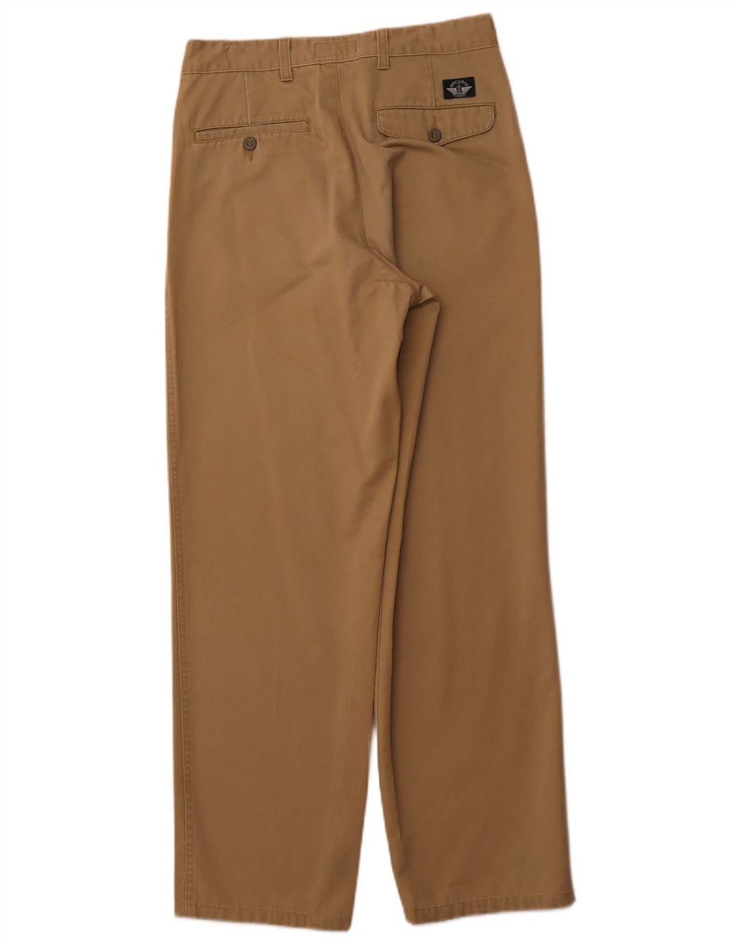 DOCKERS Ανδρικό χακί παντελόνι Chino με καρφίτσα W30 L32 Μπεζ βαμβακερό