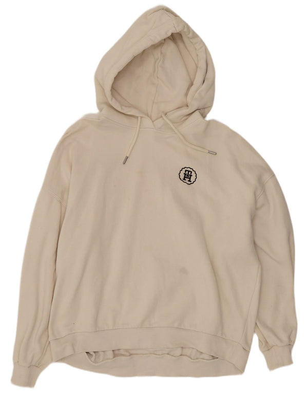 Tommy Hilfiger Ανδρικό Hoodie Jumper XL Beige Cotton