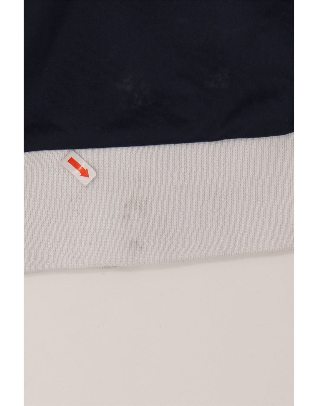 Ανδρική αθλητική φόρμα ASICS Top μπουφάν Small Navy Blue Colorblock Polyester