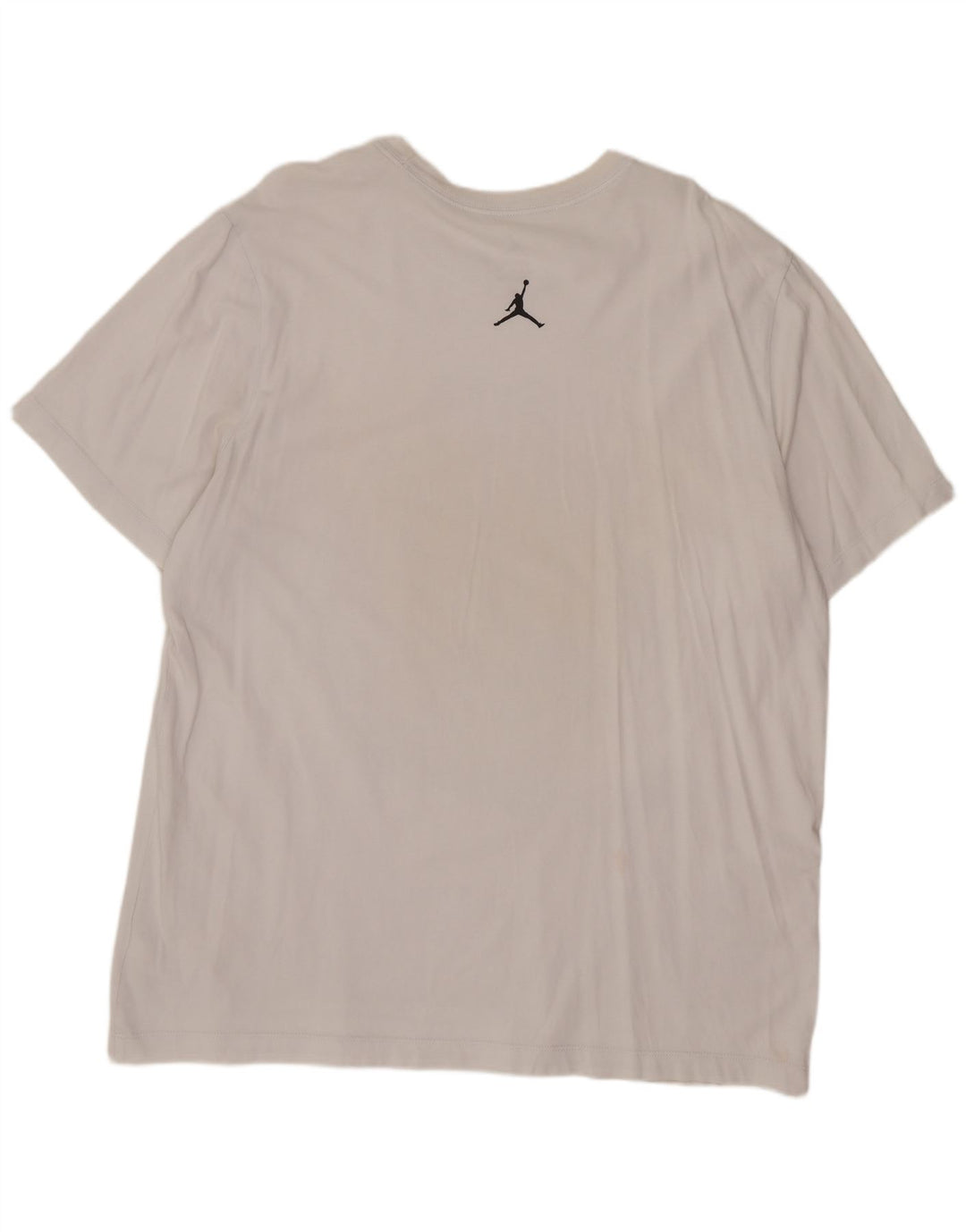 Jordan Ανδρικό γραφικό T-Shirt Top XL Λευκό βαμβακερό