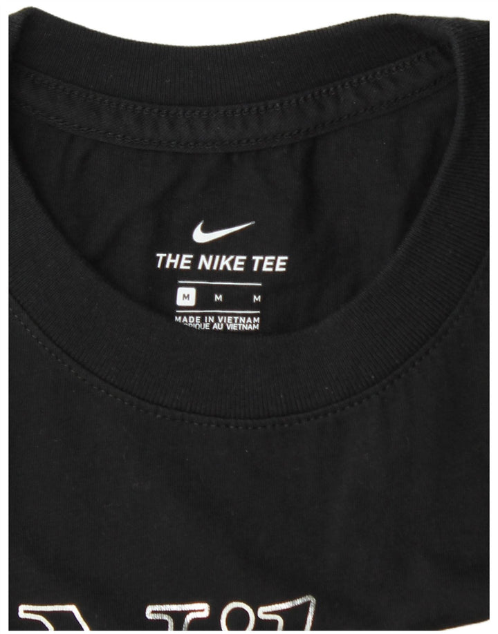 Γυναικείο γραφικό μπλουζάκι Nike Top UK 12 Medium Black