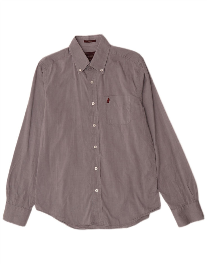 Ανδρικό πουκάμισο Marlboro Classics Slim Fit Medium Grey