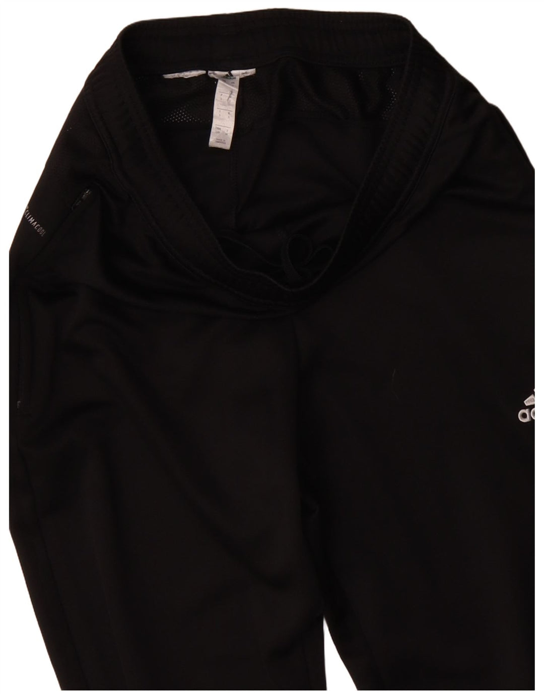 Ανδρική αθλητική φόρμα ADIDAS Climacool Παντελόνι μικρού μαύρου πολυεστέρα