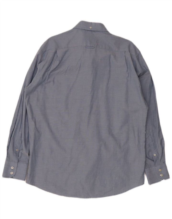 Ben Sherman Ανδρικό πουκάμισο Oxford μεγάλο μπλε βαμβακερό