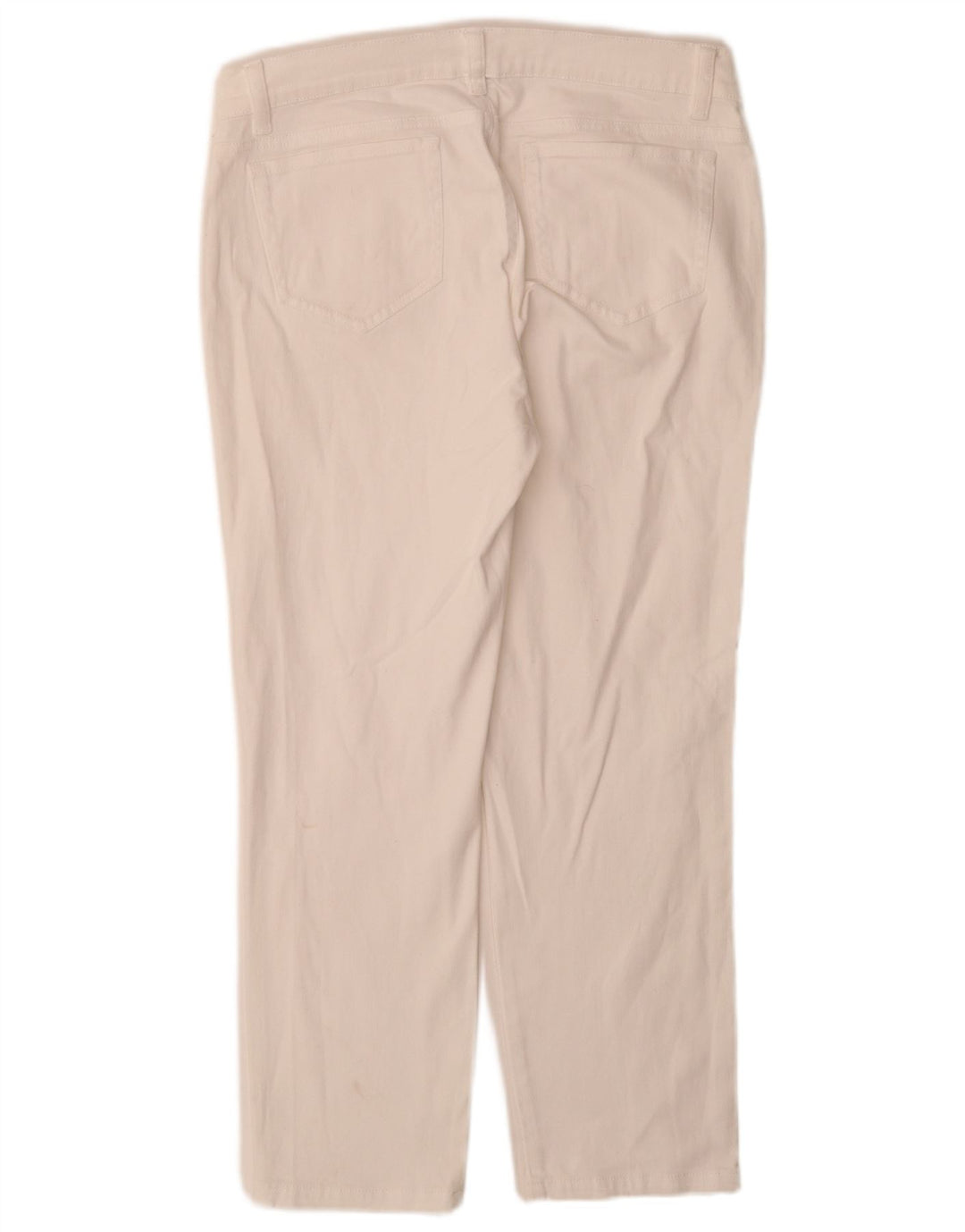 Γυναικείο ίσιο τζιν Orvis US 10 Large W30 L28 Λευκό βαμβακερό
