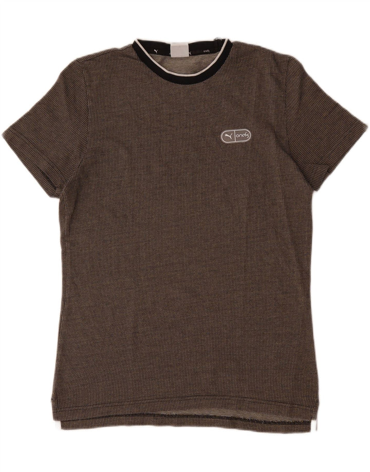 Ανδρικό T-Shirt Puma Τοπ μεσαίο καφέ