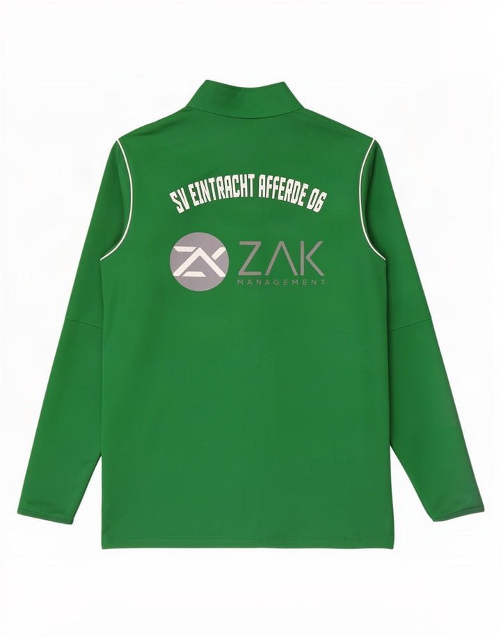 Ανδρική φόρμα γυμναστικής Nike γραφική Dri Fit Μπουφάν με μεγάλο πράσινο πολυεστέρα