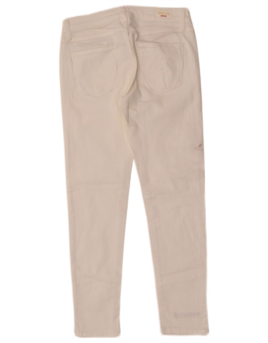 Blauer Γυναικείο Skinny Jeans W26 L26 Λευκό