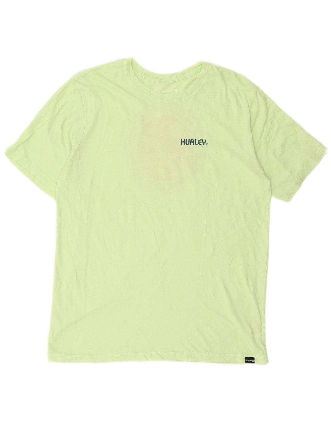 Ανδρικό γραφικό T-Shirt Hurley Top Μεσαίο πράσινο βαμβακερό