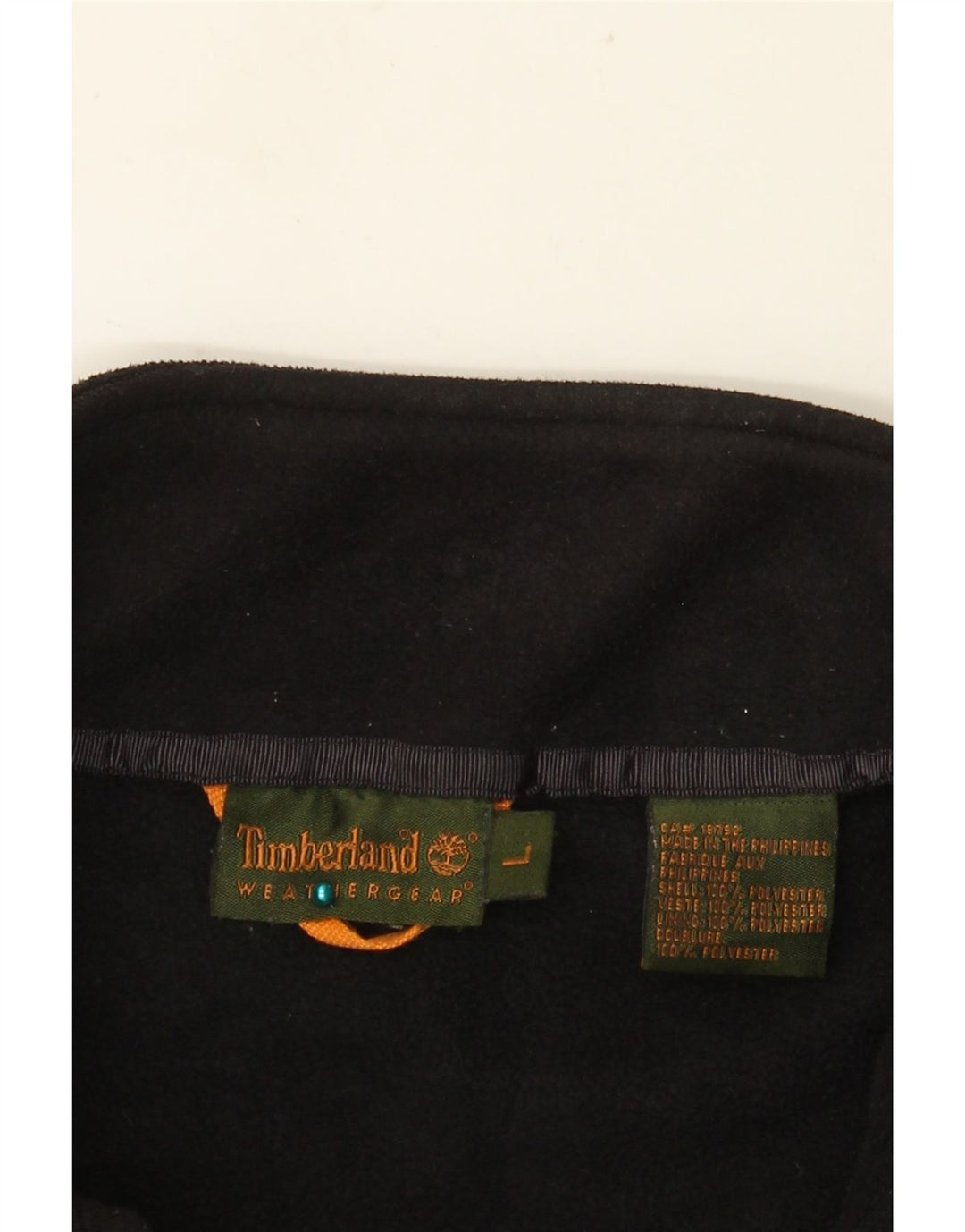 TIMBERLAND Ανδρικό Fleece Jacket UK 40 Large Black Polyester