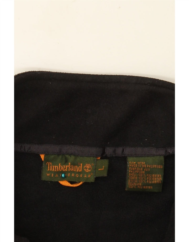 TIMBERLAND Ανδρικό Fleece Jacket UK 40 Large Black Polyester