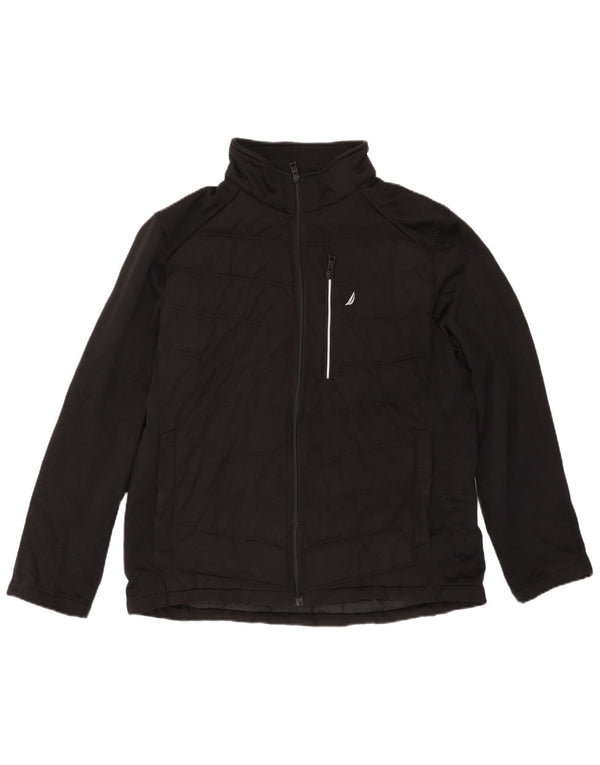 Nautica Ανδρικό μπουφάν UK 40 Large Black Polyester
