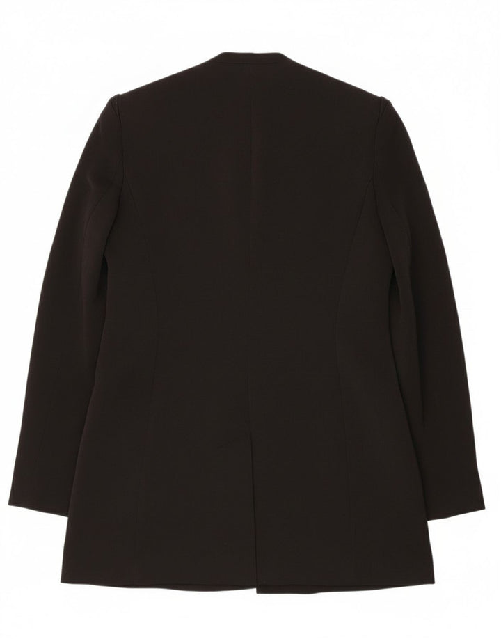 Zara Γυναικείο Open Blazer Jacket UK 12 Medium Black
