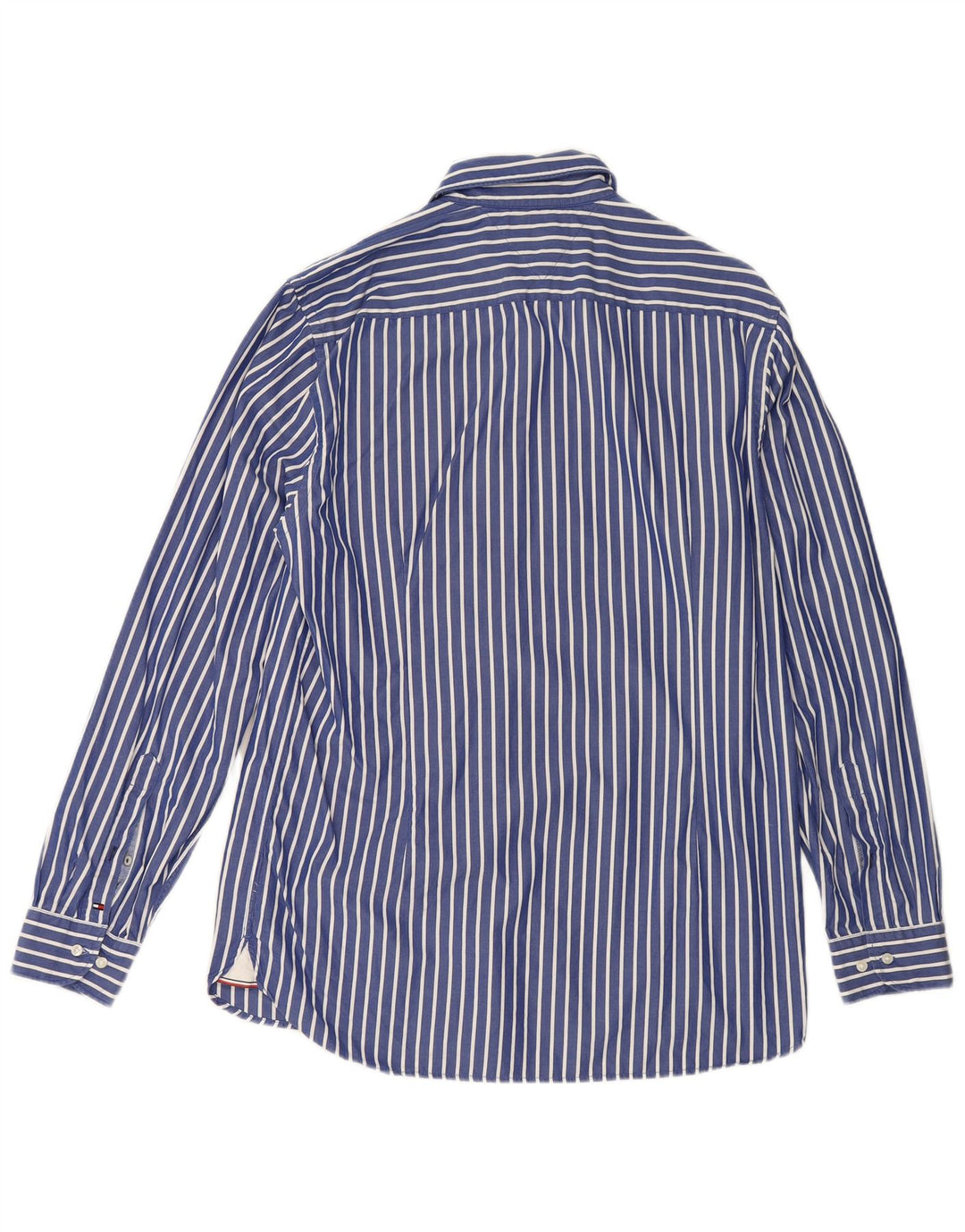 Ανδρικό πουκάμισο Tommy Hilfiger Large Blue ριγέ βαμβακερό