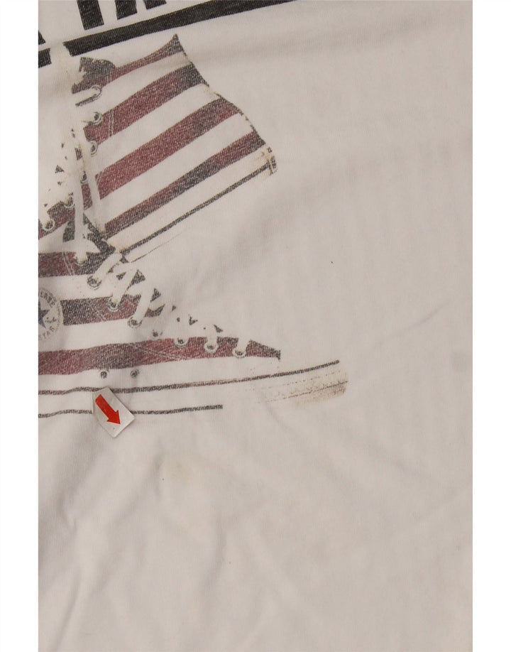 Ανδρικό μπλουζάκι Converse Chuck Taylor Graphic T-Shirt Top Μεσαίο λευκό βαμβακερό