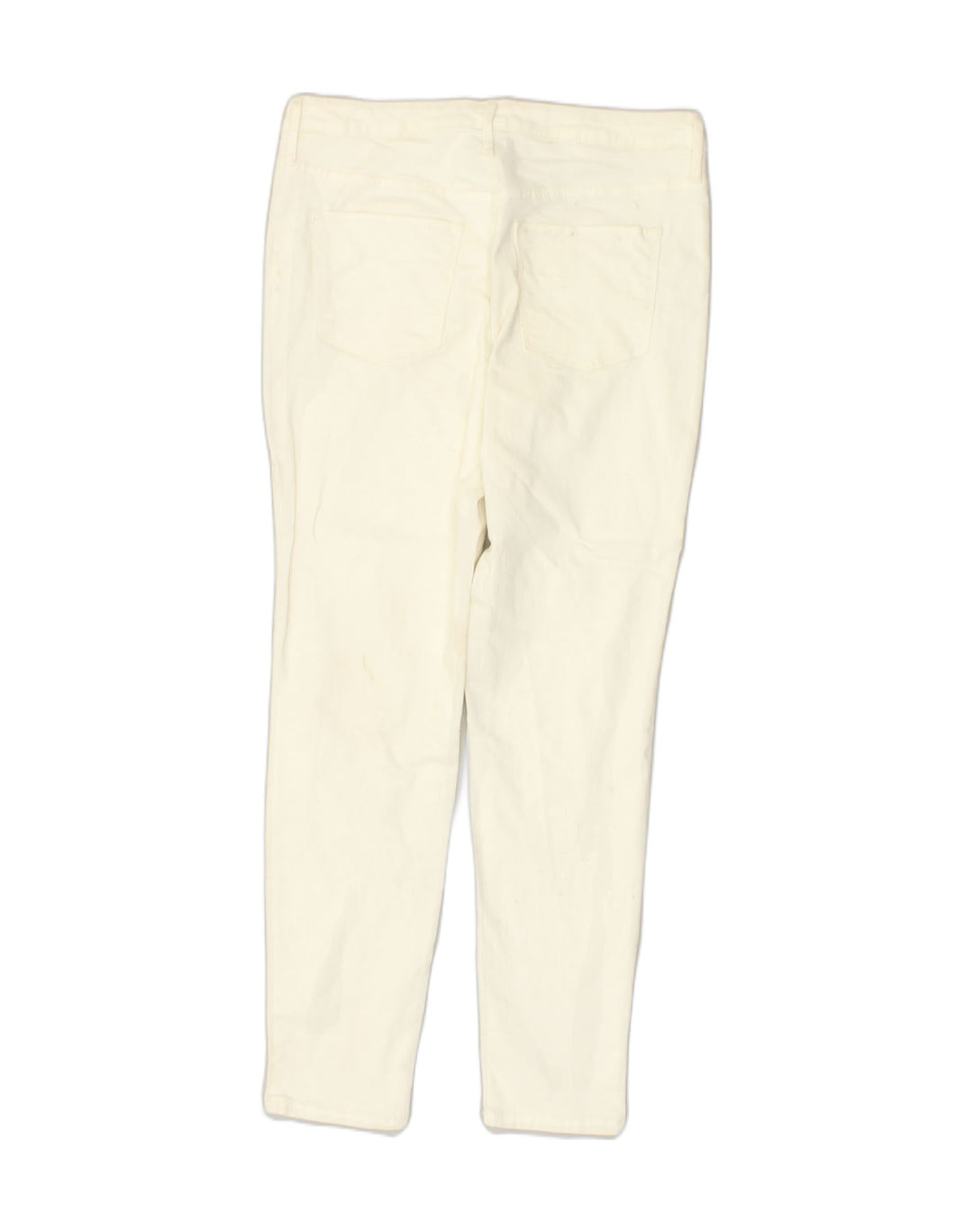 MOSSIMO Womens High Rise Skinny Jeans US 12 Large W31 L29 White Cotton | Vintage Mossimo | Thrift | Second-Hand Mossimo | Used Clothing | Messina Hembry 