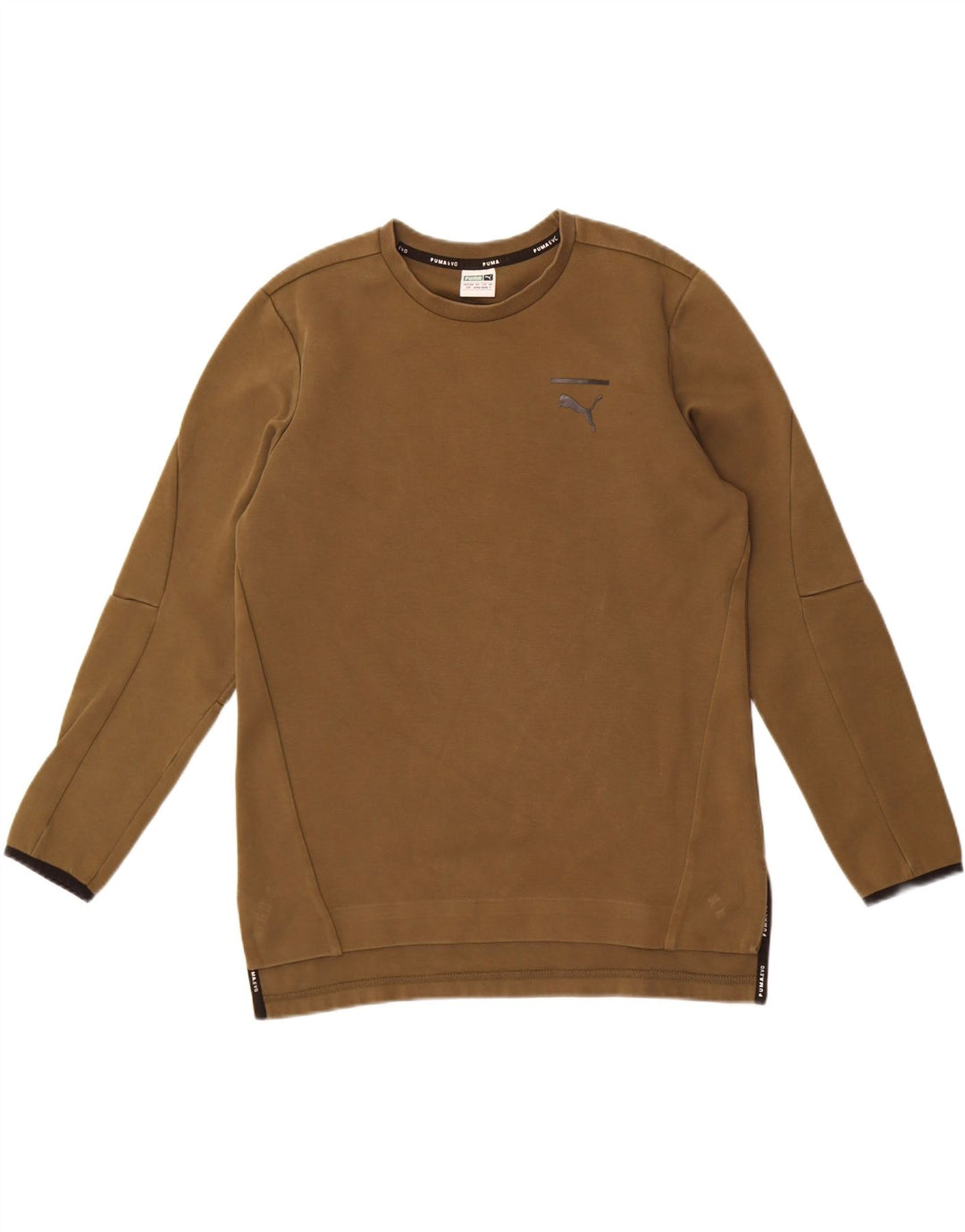 Ανδρικό γραφικό φούτερ Puma Jumper Μικρό Χακί Βαμβακερό