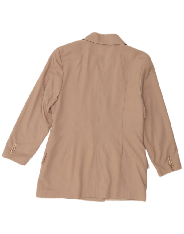 Ecco Γυναικείο μπουφάν μπλέιζερ με διπλό στήθος EU 38/40 μεσαίο μπεζ πολυεστέρας